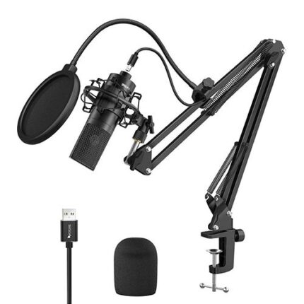 Fifine K780 Factory Professional Recording USB Microphone with Arm stand