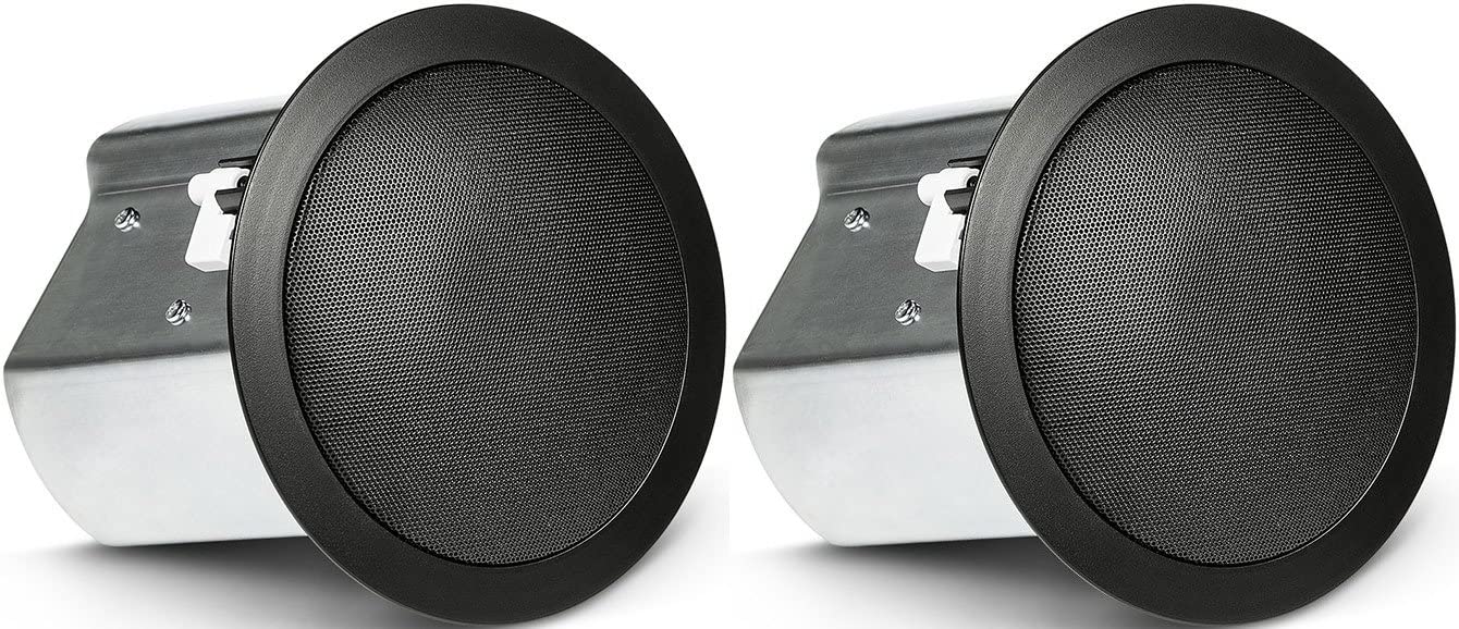 JBL Control 18C/T Two-Way 8-Inch Coaxial Ceiling Loudspeaker Black JBL Control 18C/T Two-Way 8-Inch Coaxial Ceiling Loudspeaker Black - Image 1