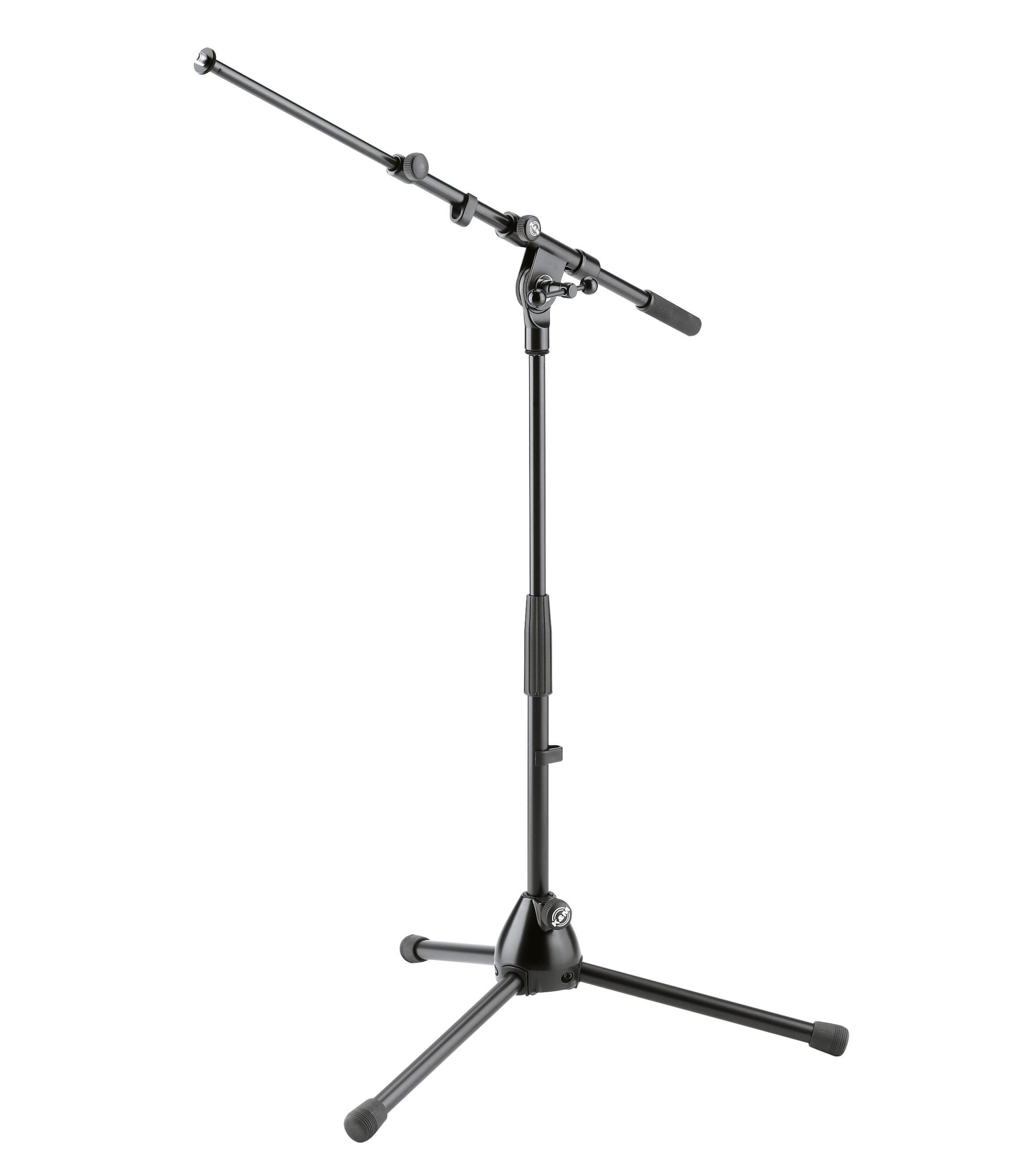 K&M Low-Level Microphone Stand, Telescopic Stand K&M Low-Level Microphone Stand, Telescopic Stand - Image 1