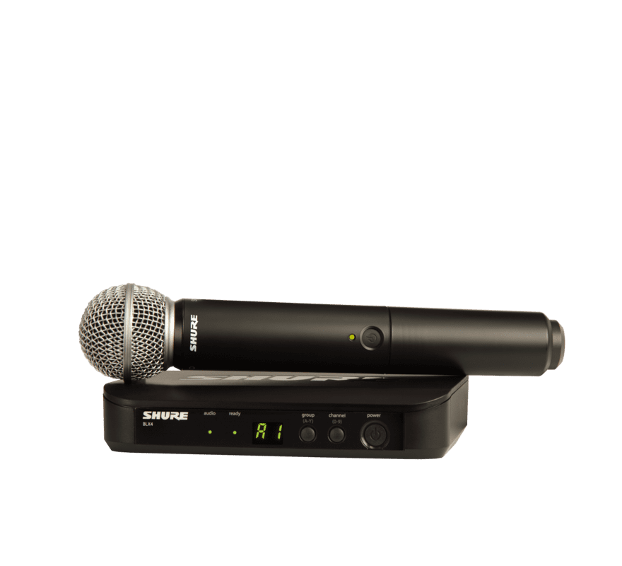 Shure BLX24UK/SM58X-K14 Wireless Handheld Microphone System Shure BLX24UK/SM58X-K14 Wireless Handheld Microphone System - Image 1