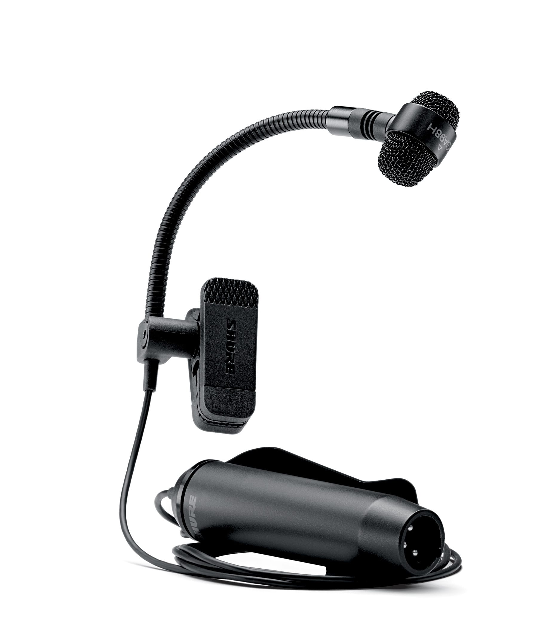 Shure PGA98H-XLR Horn Clamp Mic W/15FT XLR Cable Shure PGA98H-XLR Horn Clamp Mic W/15FT XLR Cable - Image 1